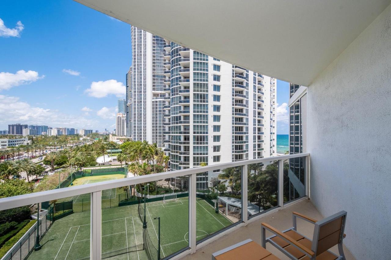 Trump Intl 2 Bedroom Apartment 1600 Sqf Ocean And Bay View Sunny Isles Beach Exteriör bild